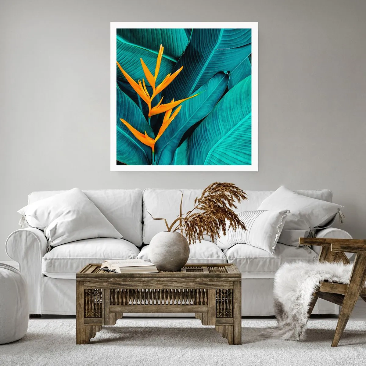 Affiche - Poster - Fleur d'Eden - 30x30 cm