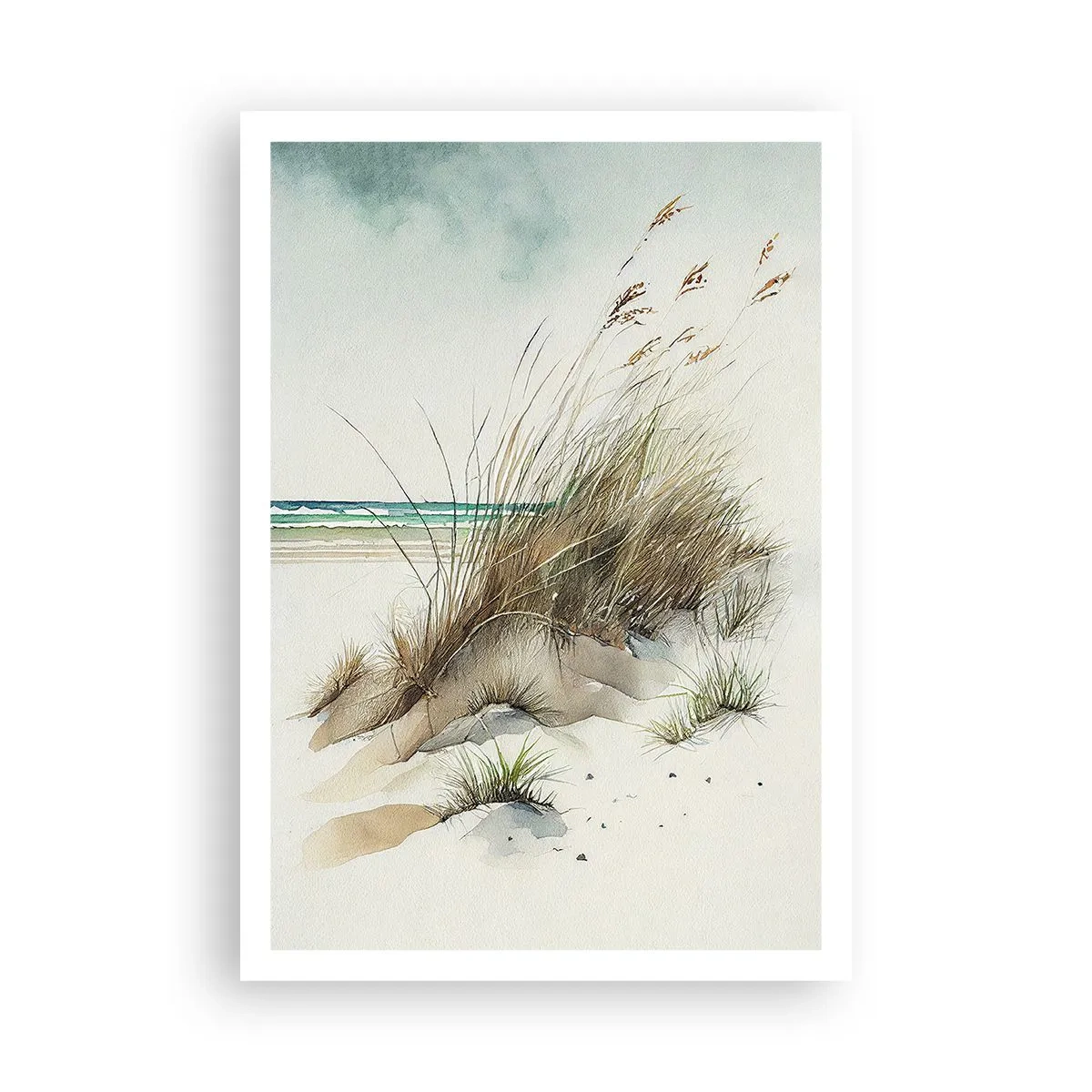 Affiche - Poster - Recouvert de sable - 70x100 cm