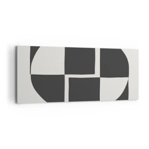 Impression sur toile - Image sur toile - Antithèse - Synthèse - 100x40 cm