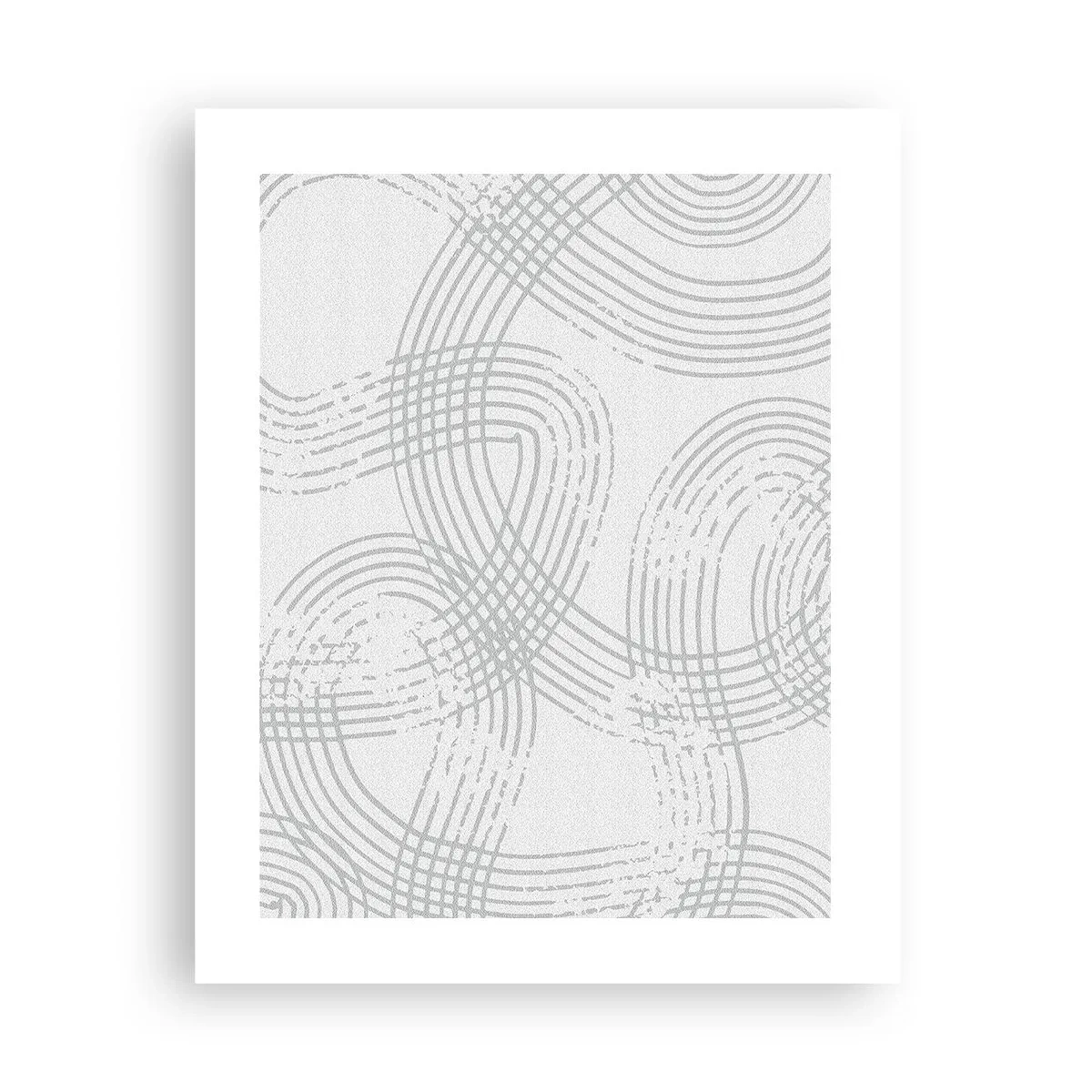 Affiche - Poster - Il n'y a pas de chemin droit - 40x50 cm