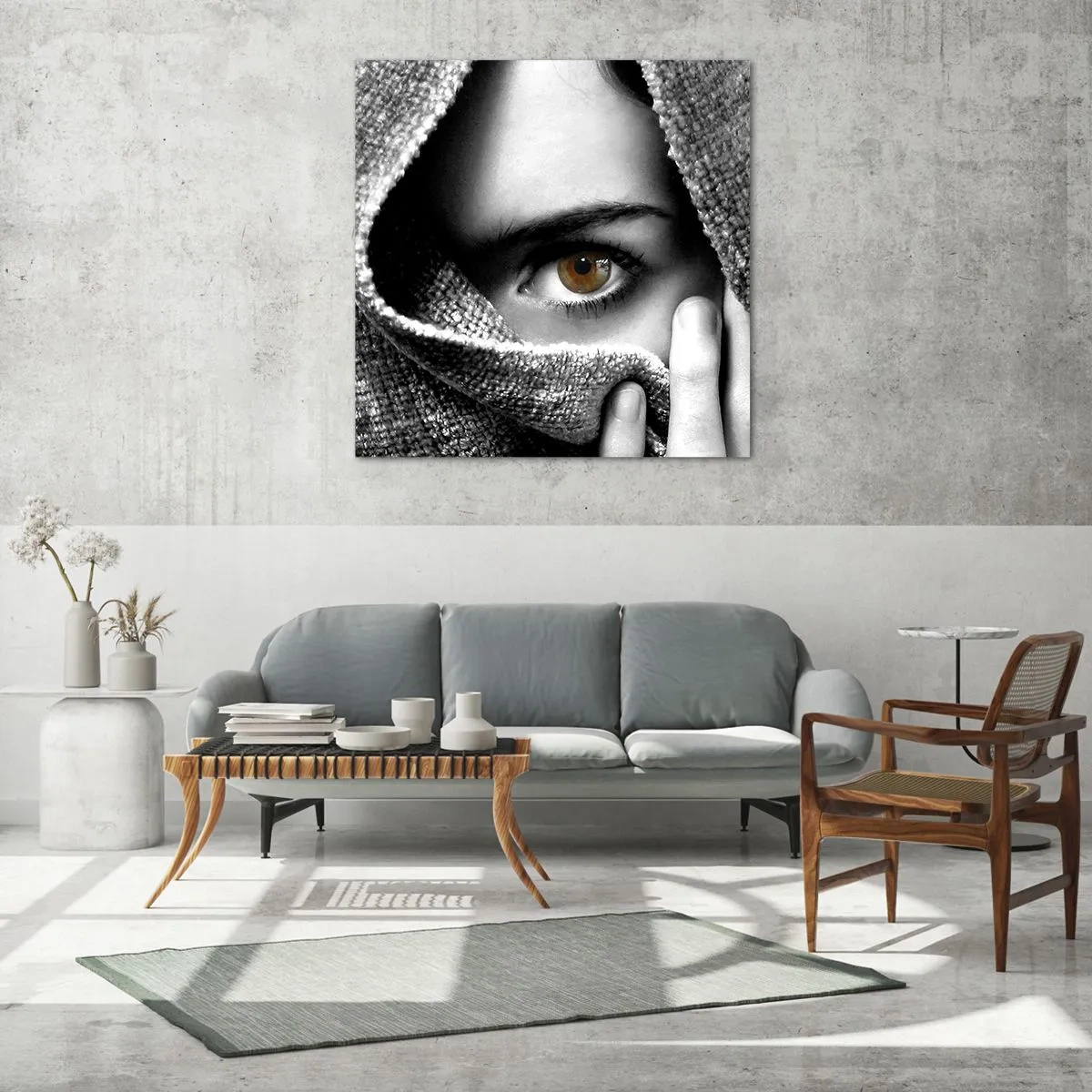 Impression sur verre - Image sur verre - Apprenez le secret - 40x40 cm