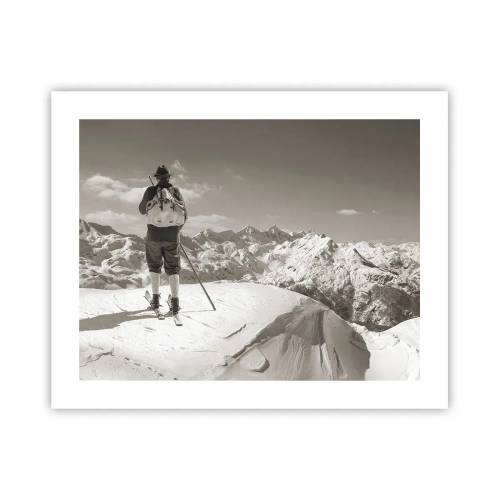 Affiche - Poster - Toutes les mêmes ces montagnes - 50x40 cm