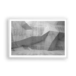 Affiche dans un cadre blanc - Poster - Un vrai challenge - 91x61 cm