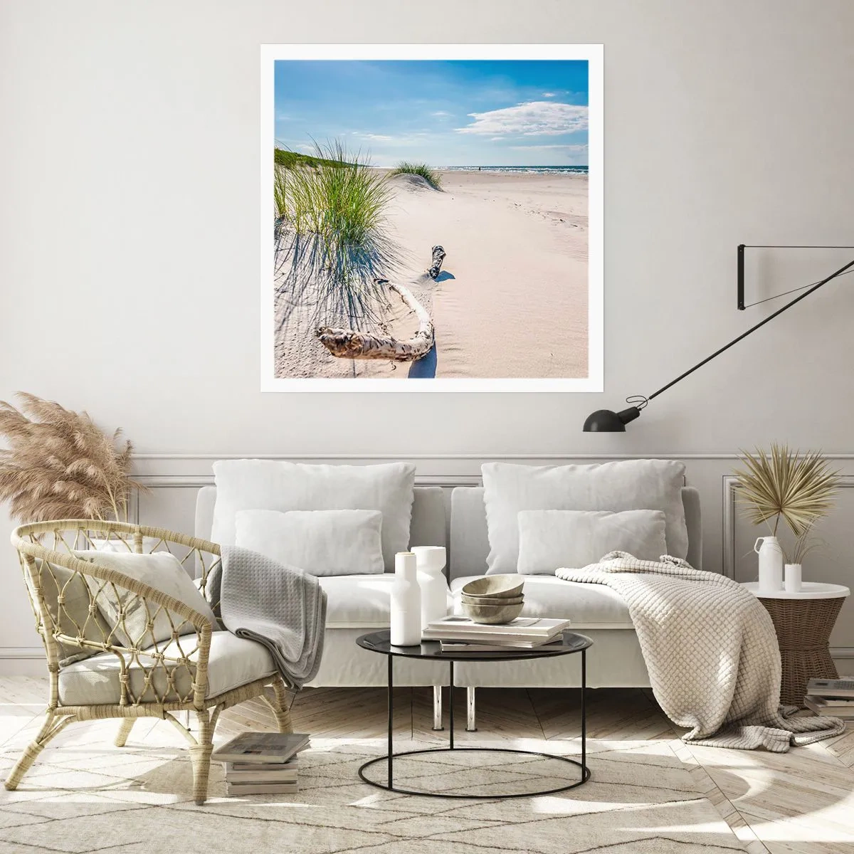 Affiche - Poster - La plus belle? La Baltique - 60x60 cm