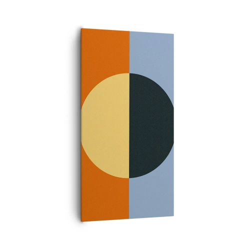 Impression sur toile - Image sur toile - Composition de chaleur et de fraîcheur - 65x120 cm