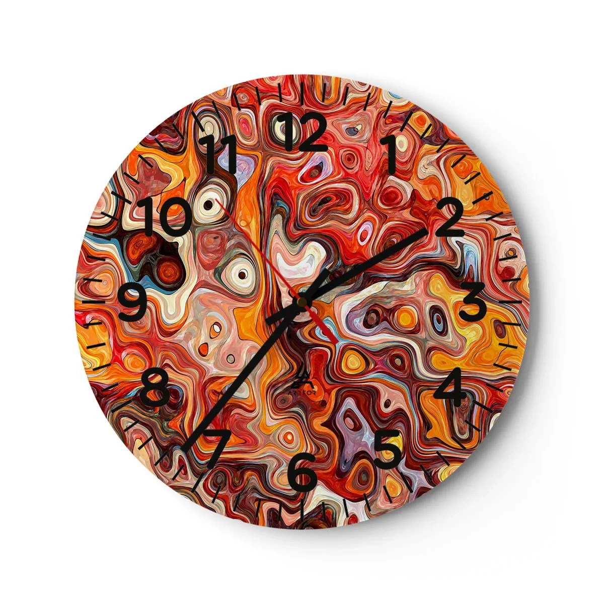 Horloge murale - Pendule murale - Si les noix fondaient dans du miel - 30x30 cm