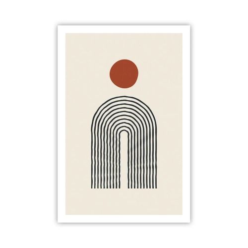 Affiche - Poster - Le magnétisme des formes et des couleurs - 61x91 cm