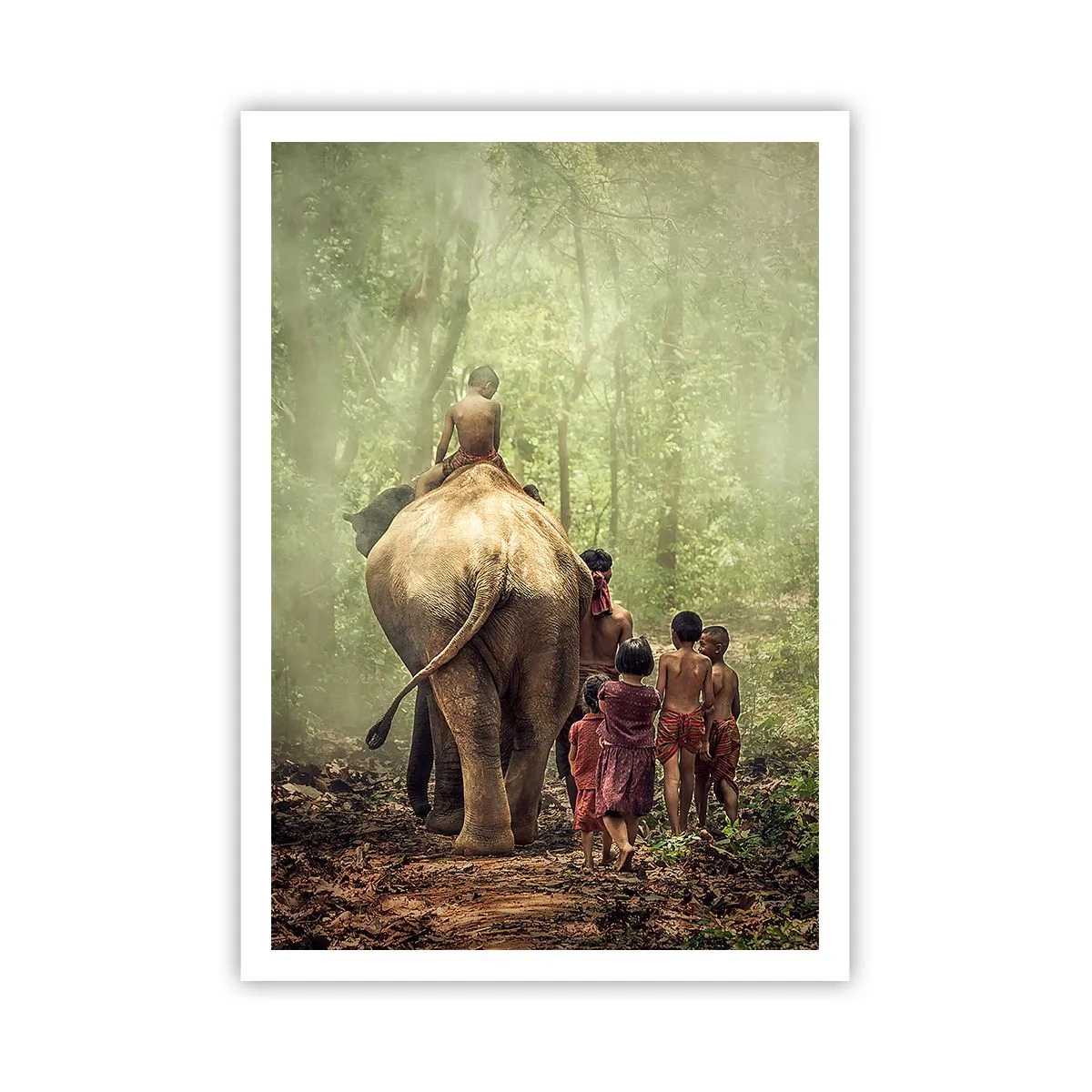 Affiche - Poster - Nouveau livre de la jungle - 70x100 cm