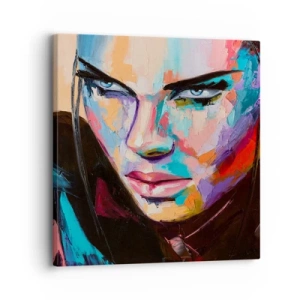 Impression sur toile - Image sur toile - Le coeur sauvageon - 30x30 cm