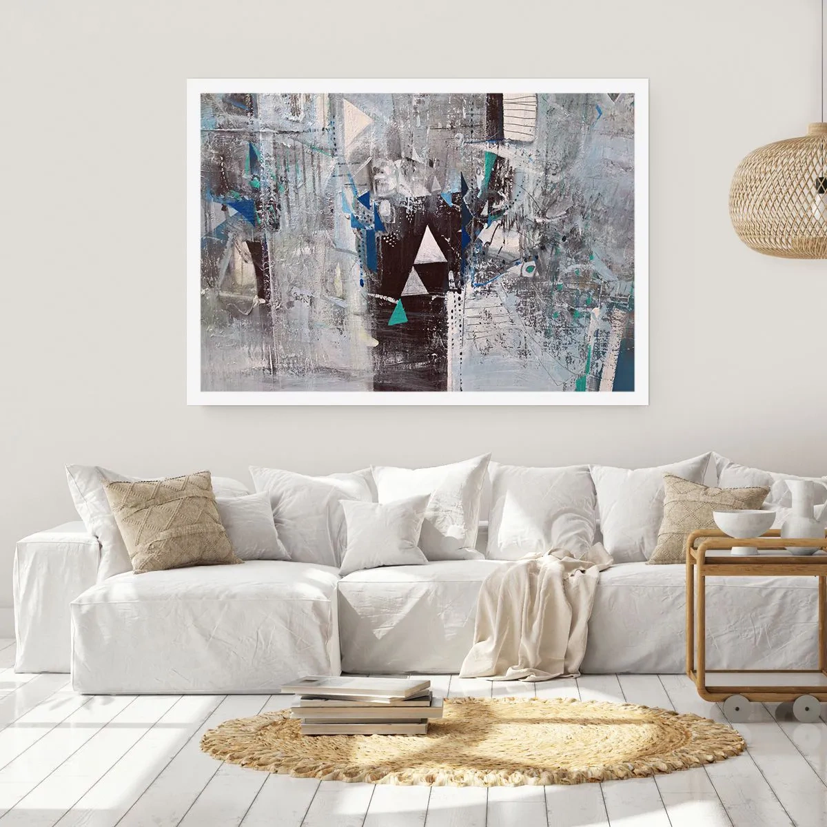 Affiche - Poster - Ordre prioritaire des triangles - 91x61 cm