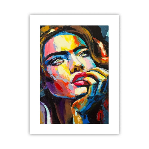 Affiche - Poster - Les rêves volent dans le ciel comme des oiseaux - 30x40 cm