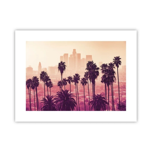 Affiche - Poster - Paysage californien - 40x30 cm