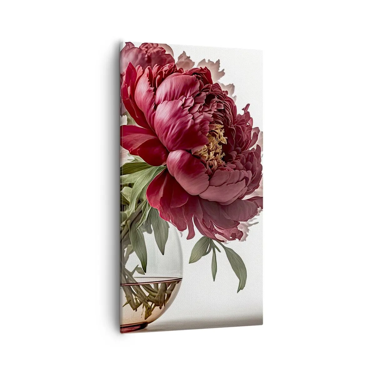 Impression sur toile - Image sur toile - En pleine floraison de beauté - 55x100 cm