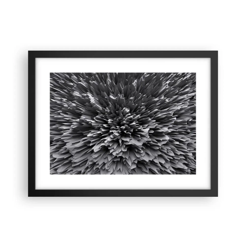 Affiche dans un cadre noir - Poster - Ça ne peut pas être plus dur que ça - 40x30 cm