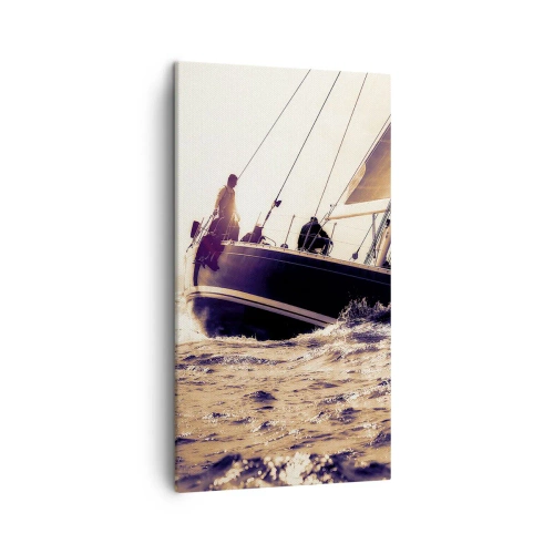 Impression sur toile - Image sur toile - Navigue, marin - 45x80 cm