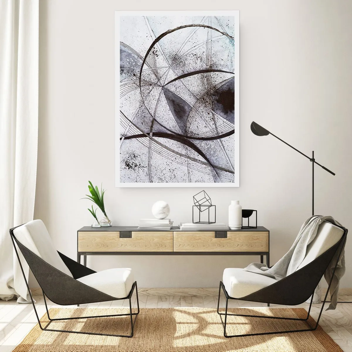 Affiche - Poster - Fantaisie futuriste - 70x100 cm