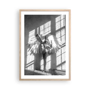 Affiche dans un chêne clair - Poster - Directement du ciel - 50x70 cm