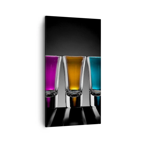 Impression sur toile - Image sur toile - Les couleurs de la joie - 45x80 cm