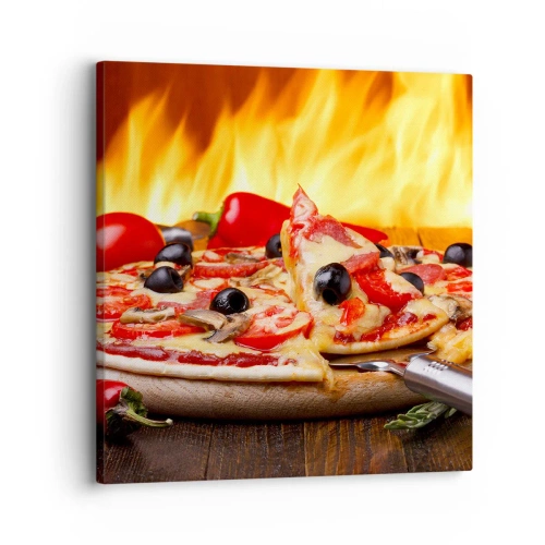 Impression sur toile - Image sur toile - From Italy with love - 30x30 cm