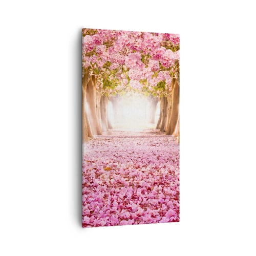 Impression sur toile - Image sur toile - La route du paradis - 55x100 cm