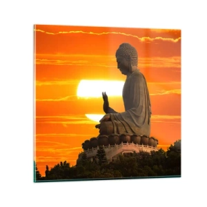 Impression sur verre - Image sur verre - Aucune peur du monde - 30x30 cm