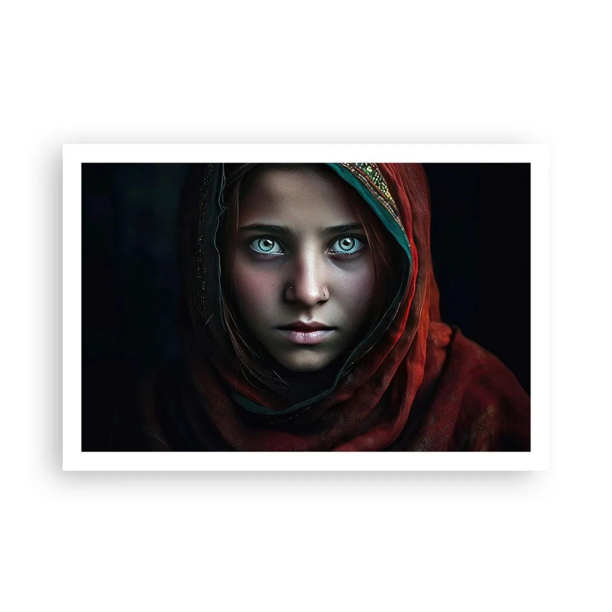 Affiche - Poster - Princesse orientale - 91x61 cm