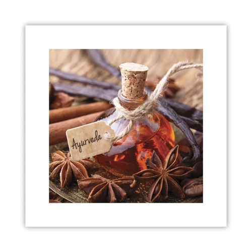 Affiche - Poster - Vers l'unité du corps et de l'esprit - 30x30 cm