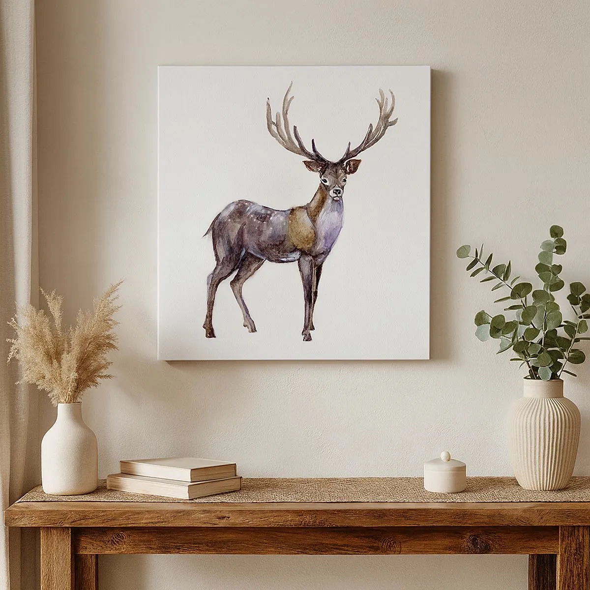 Impression sur toile - Image sur toile - Roi de la forêt du nord - 30x30 cm