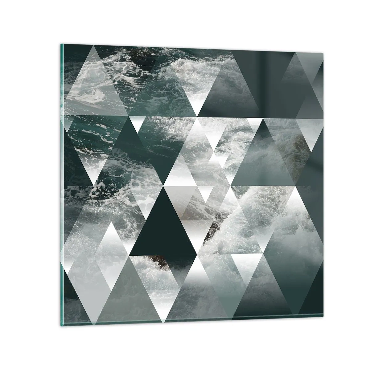 Impression sur verre - Image sur verre - Point de vue de cristal - 30x30 cm