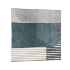 Impression sur verre - Image sur verre - Composition de niveaux - 70x70 cm