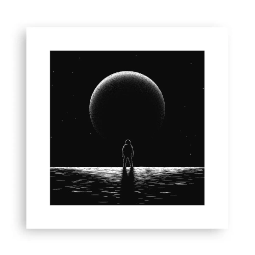 Affiche - Poster - Face à face - 30x30 cm