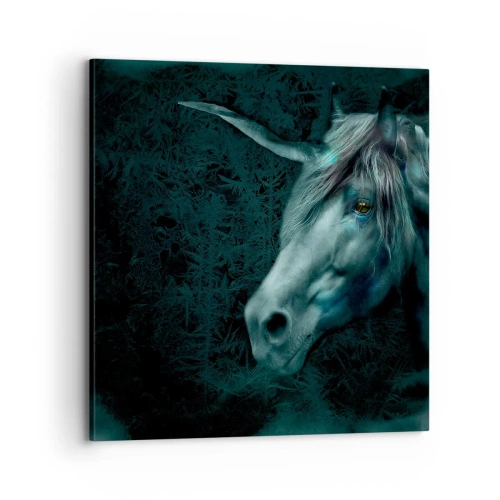 Impression sur toile - Image sur toile - Dans une forêt de conte de fées - 70x70 cm