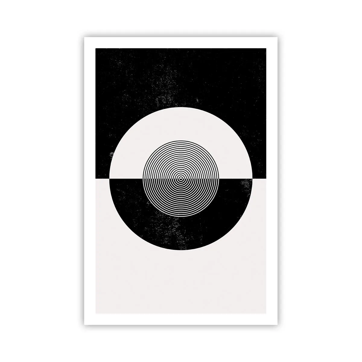 Affiche - Poster - Harmonie de noir et blanc - 61x91 cm