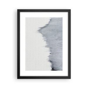 Affiche dans un cadre noir - Poster - Une esquisse mystérieuse - 30x40 cm