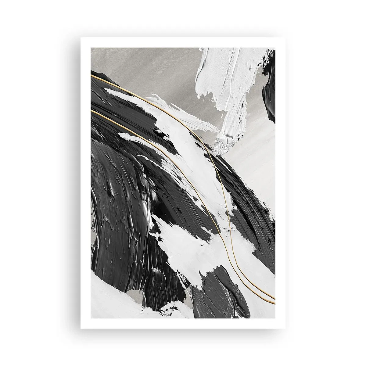 Affiche - Poster - L'abstraction à grande échelle - 70x100 cm