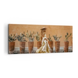 Impression sur toile - Image sur toile - Style hippie - 100x40 cm