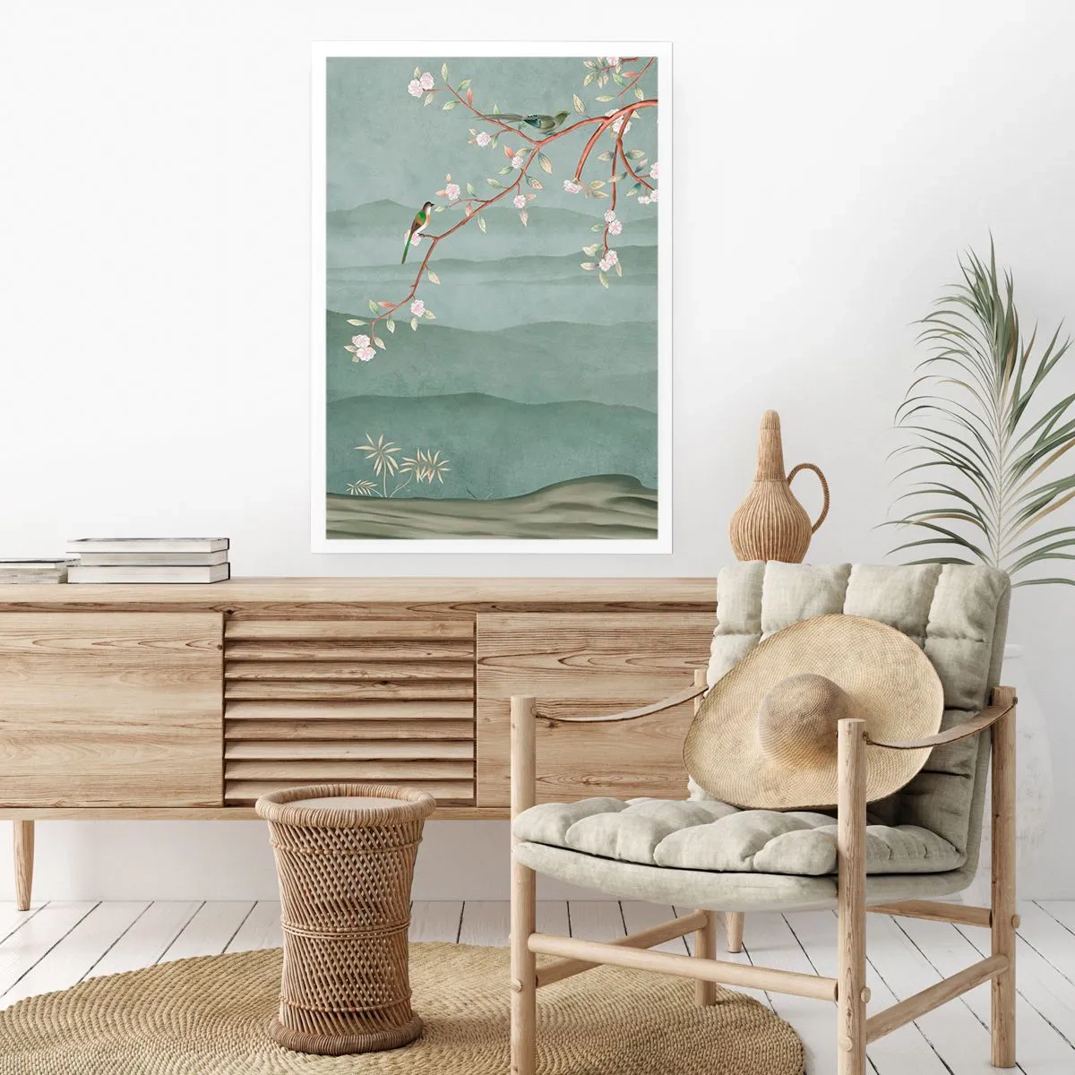 Affiche - Poster - Printemps oh c'est toi - 70x100 cm