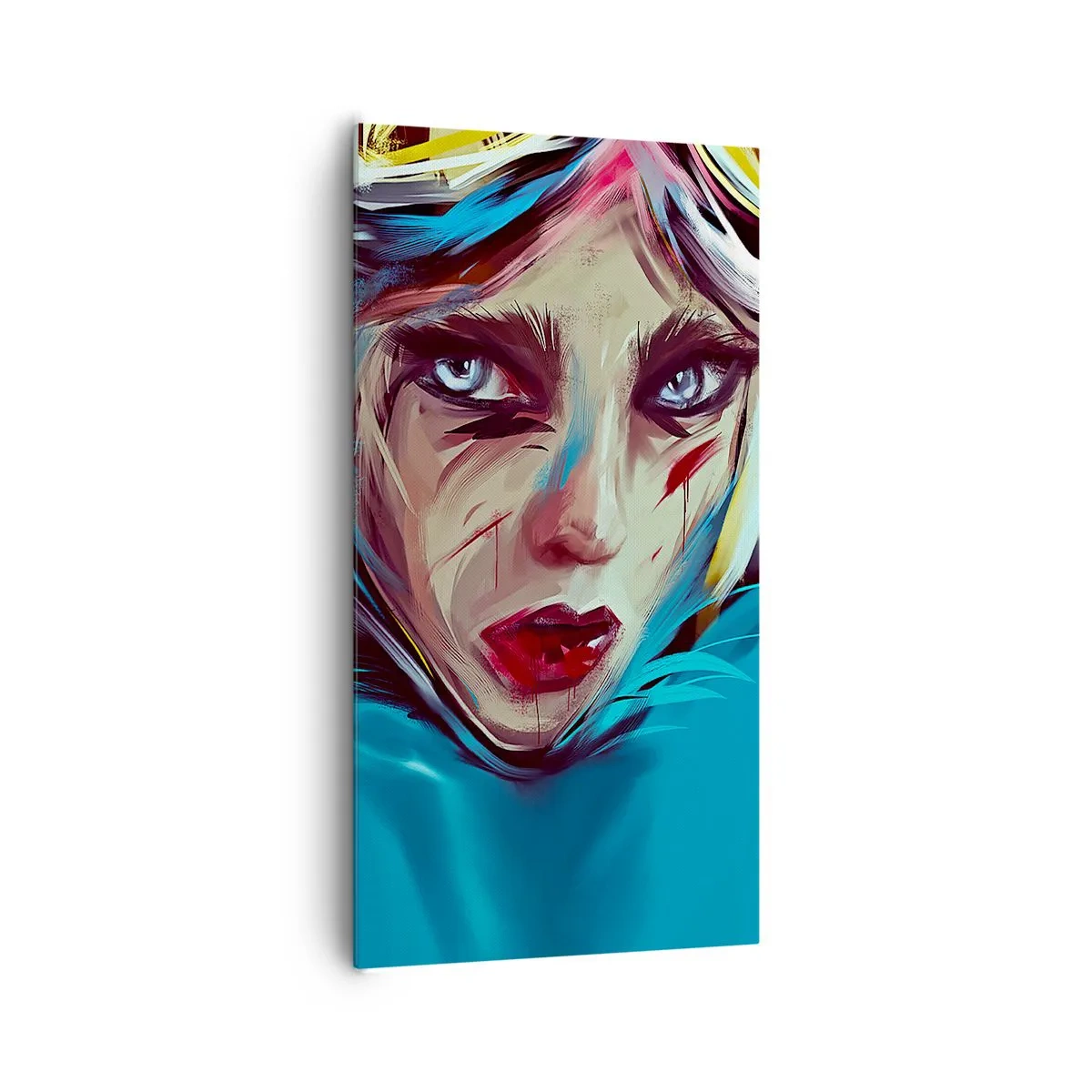 Impression sur toile - Image sur toile - Guerrière errante - 65x120 cm