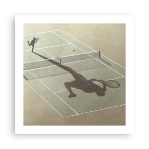 Affiche - Poster - Dépassement de soi - 50x50 cm