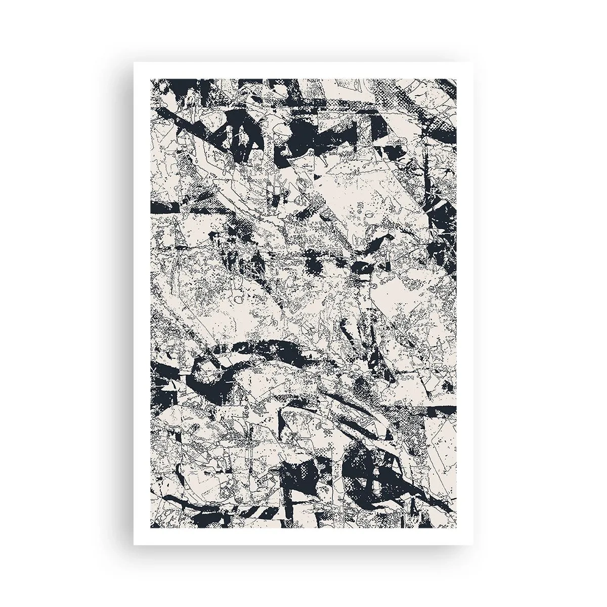 Affiche - Poster - Interpénétration des contraires - 70x100 cm