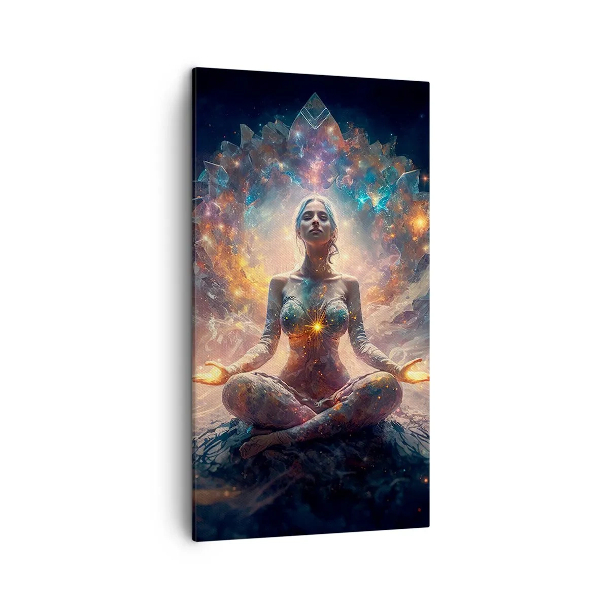 Impression sur toile - Image sur toile - Flux de bonne énergie - 45x80 cm