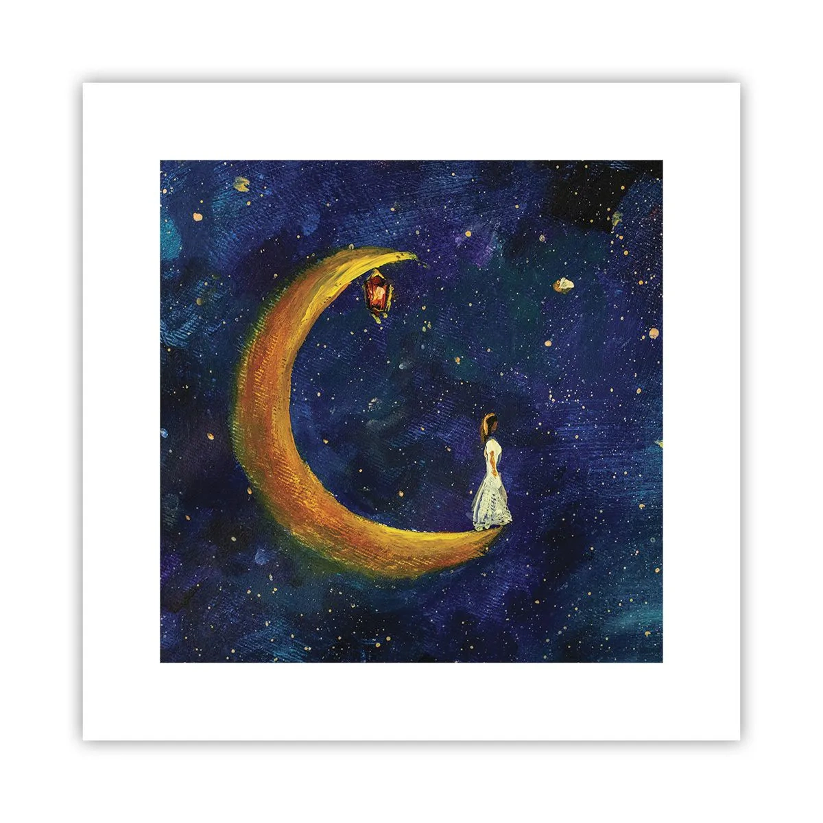 Affiche - Poster - Appel du monde - 30x30 cm