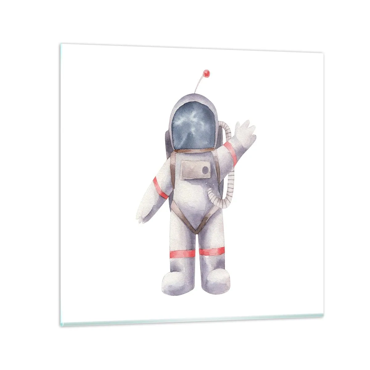 Impression sur verre - Image sur verre - C'est tout pour le moment! - 40x40 cm