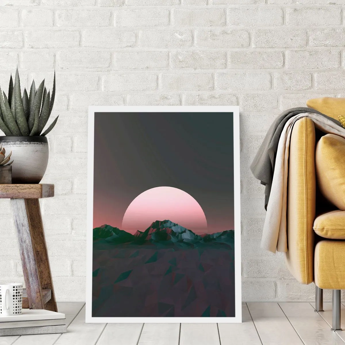 Affiche - Poster - Dans une galaxie voisine - 40x50 cm