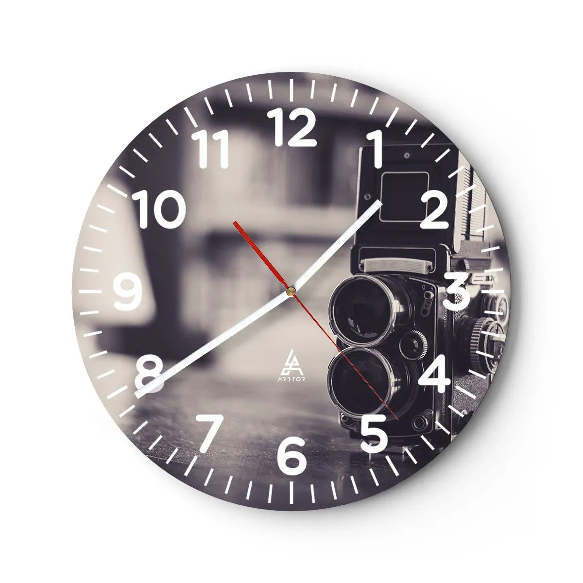 Horloge murale - Pendule murale - La magie de la photographie ancienne - 30x30 cm