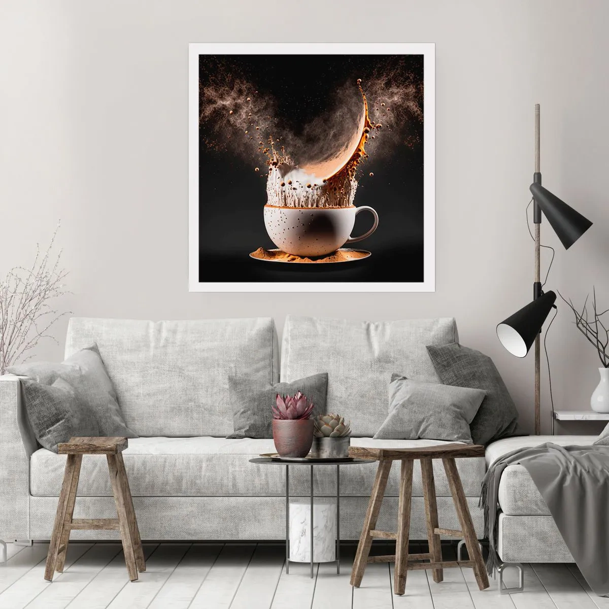 Affiche - Poster - Une explosion de saveur - 30x30 cm