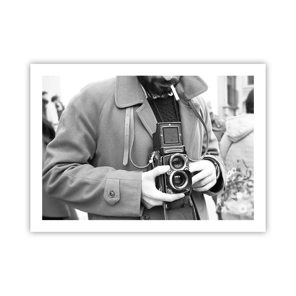 Affiche - Poster - Dans un style rétro - 70x50 cm