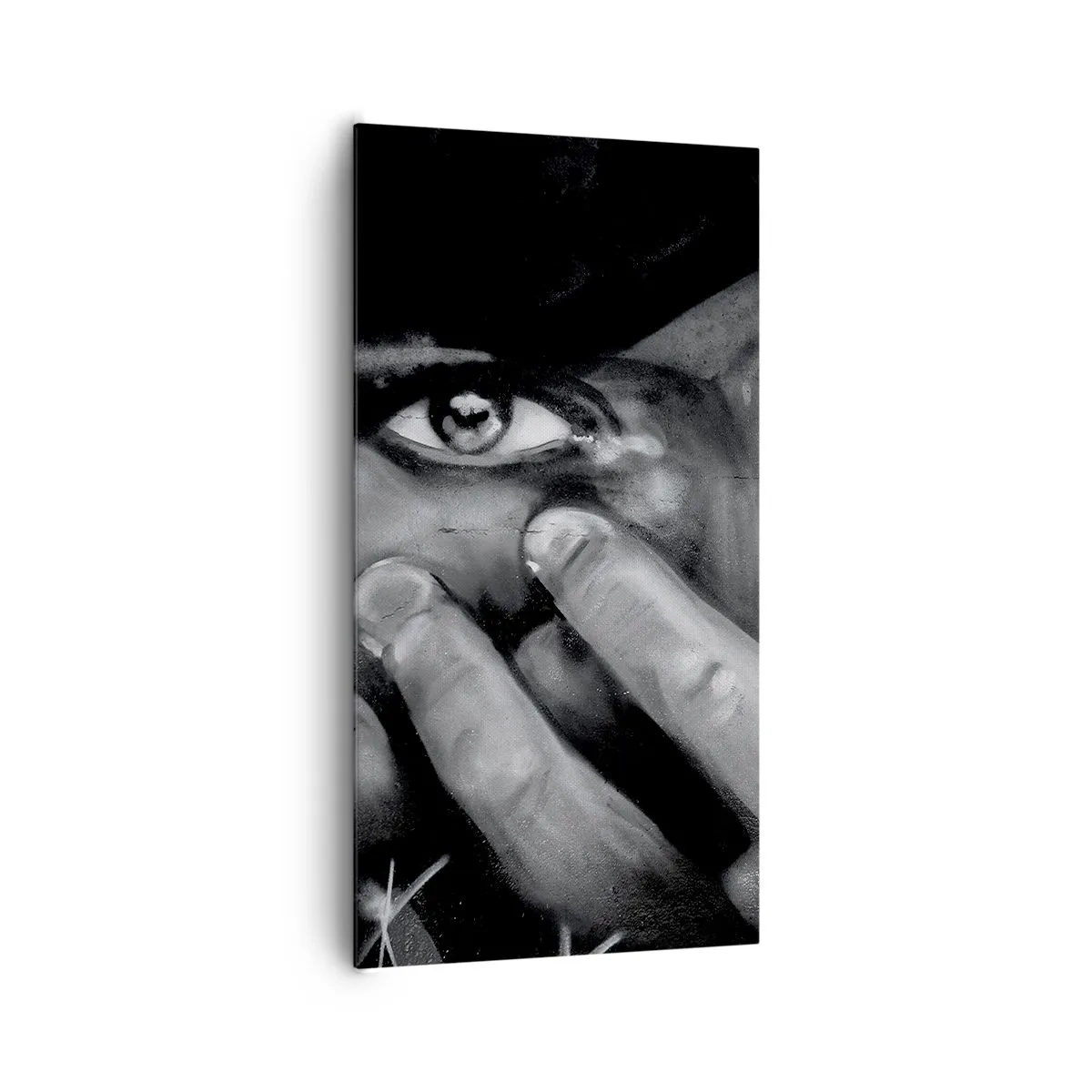 Impression sur toile - Image sur toile - Je ne dirai pas qui a peint - 65x120 cm