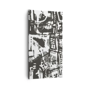 Impression sur toile - Image sur toile - Ordre ou chaos? - 55x100 cm