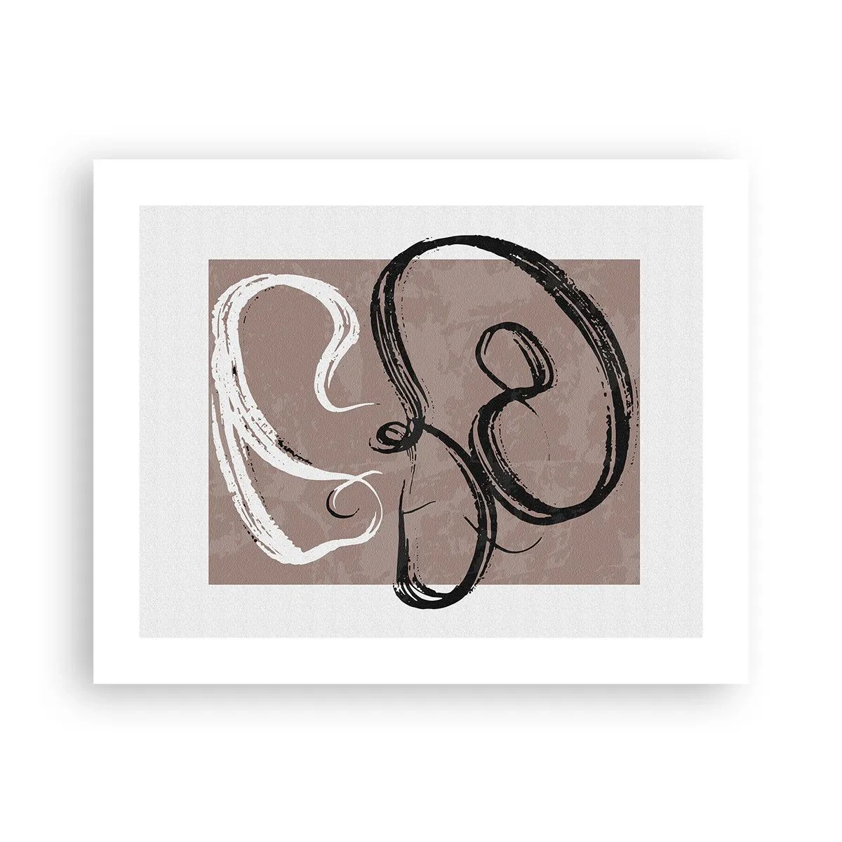 Affiche - Poster - Composition – la recherche de la plénitude - 50x40 cm